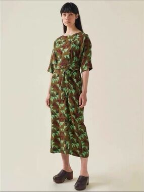 TOAST limited edition Geometric Print Dress XS